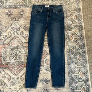 PAIGE denim. Size 27 slim fit ankle length.